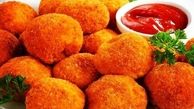 طرز تهیه توپک سیب زمینی سوخاری با طعمی بی نظیر