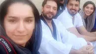سلفی بهرام رادان از پشت صحنه فیلم سونامی