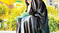لیلا بلوکات چادری شد + عکس