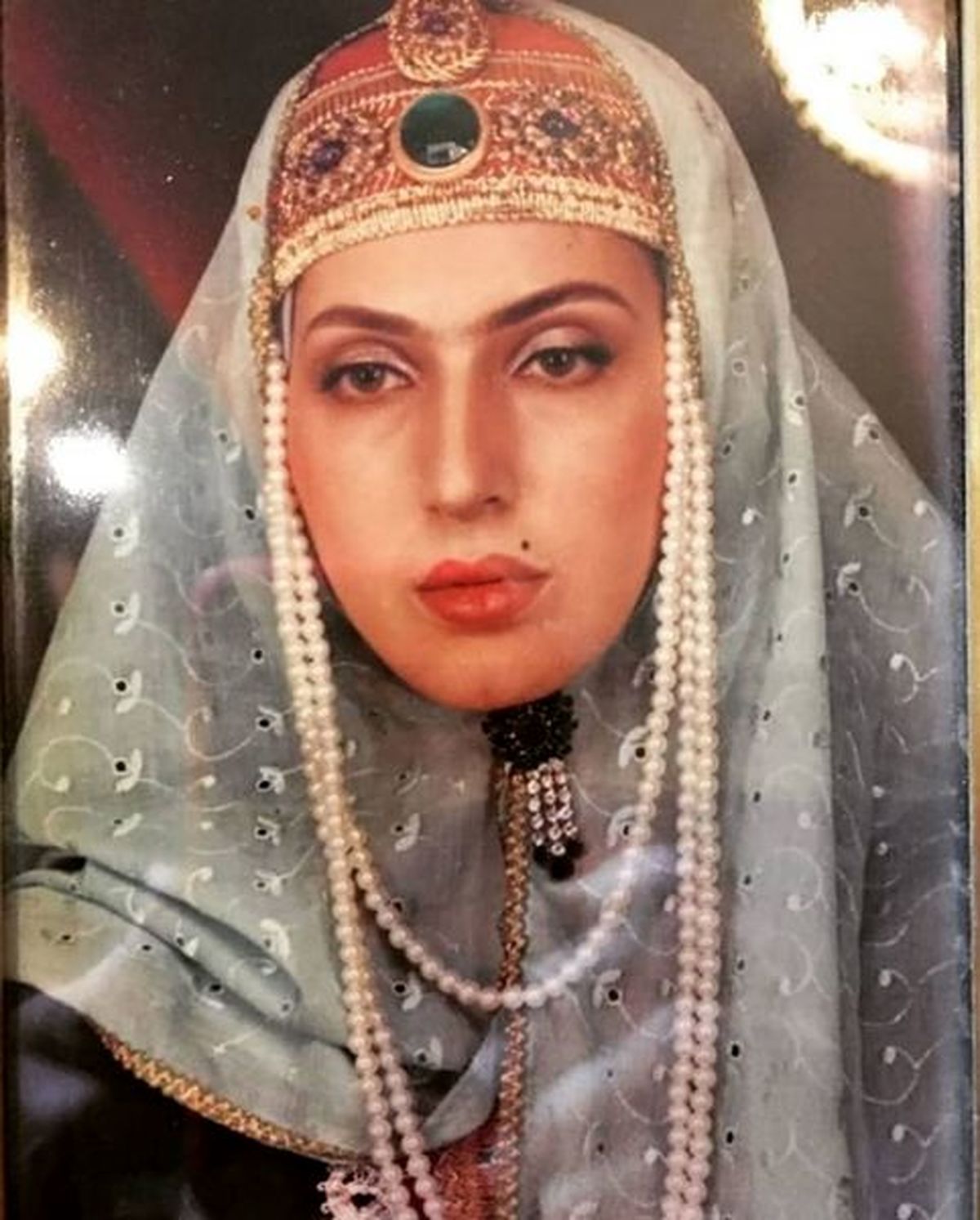 گریم زمان قاجاری فاطمه گودرزی در جوانی + عکس