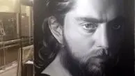 نقاشی سیاه قلم بهرام رادان + عکس