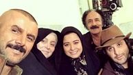 امین حیایی در جمع درخونگاهی ها + عکس