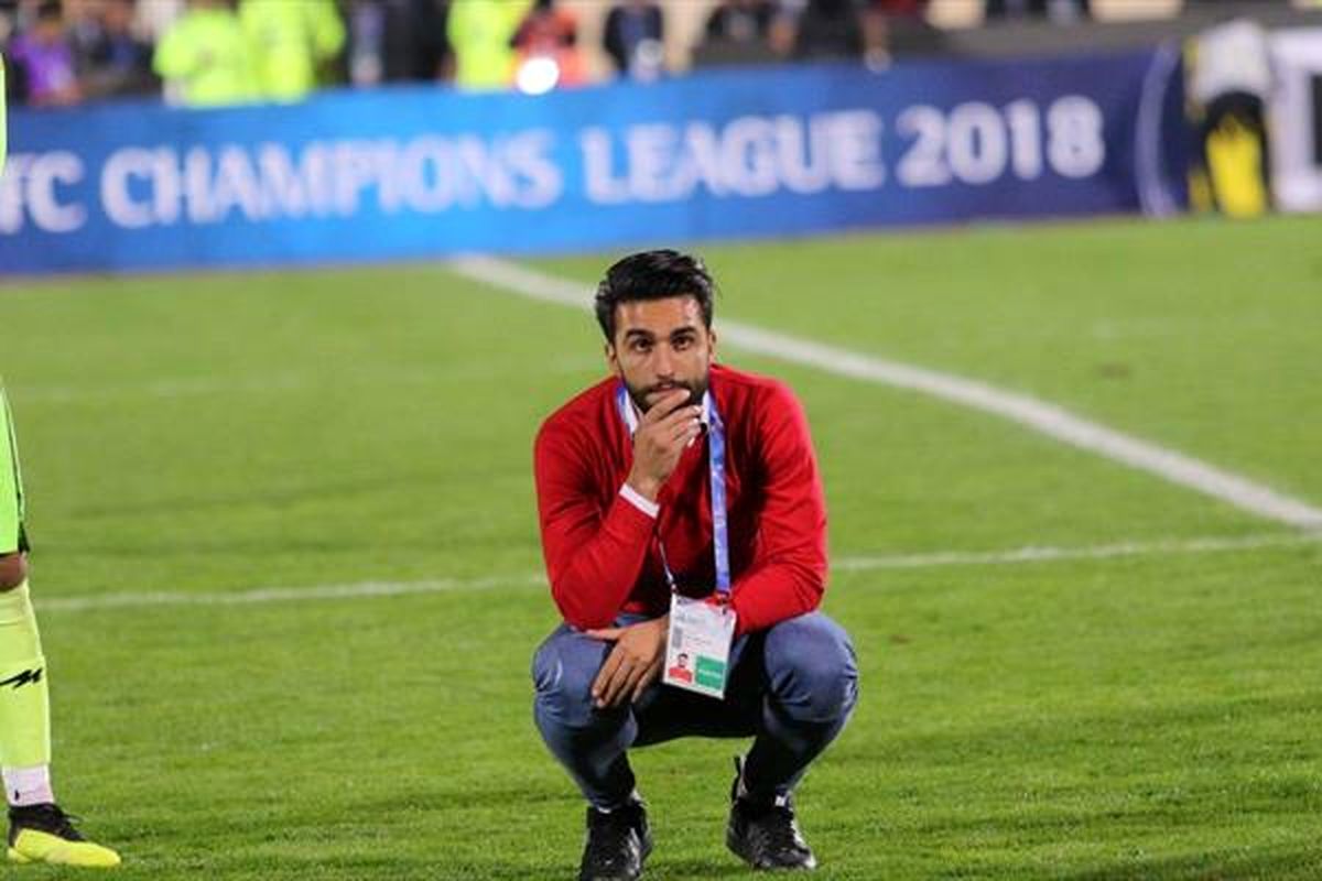 وعده سیامک به هواداران پرسپولیس + عکس