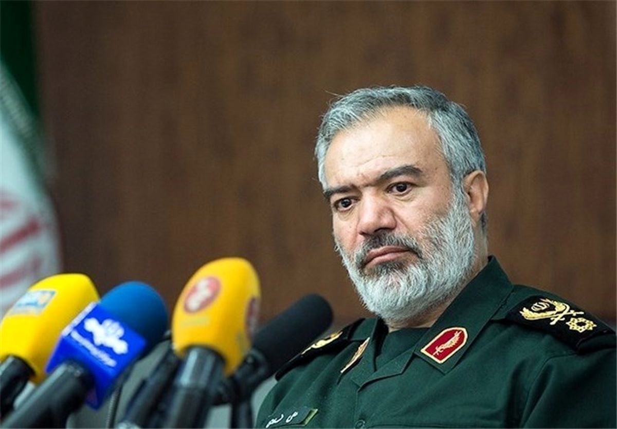 دریادار فدوی: سپاه پاسداران انقلاب اسلامی هیچ کلمه‌ای را در ادامه خود ندارد حتی ایران