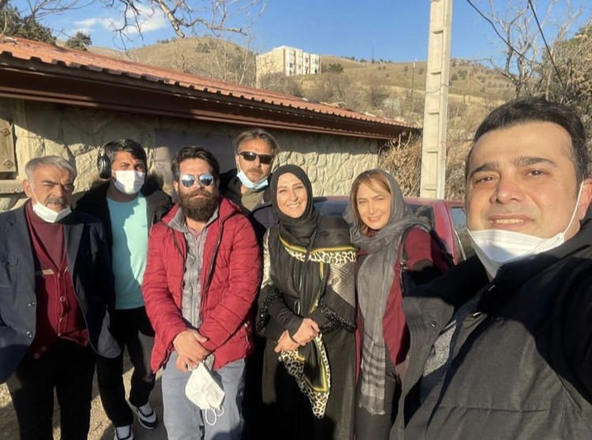 سپند امیرسلیمانی و همکارانش + عکس