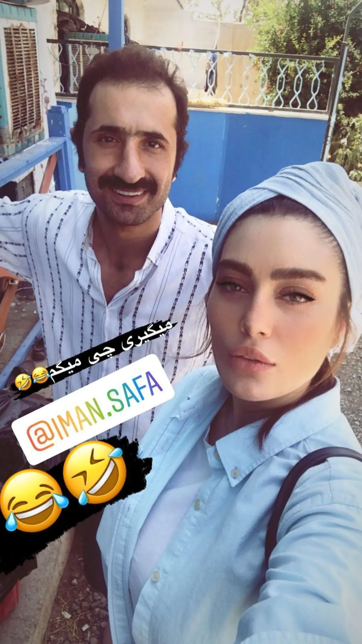 سحر قریشی در کنار بازیگر مشهور + عکس