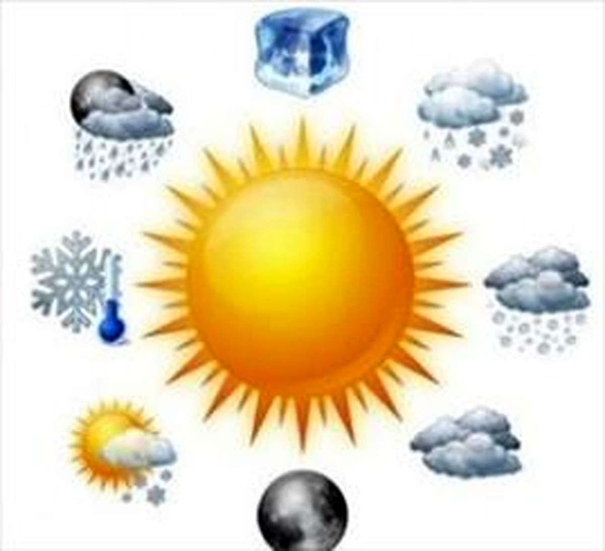 آسمان تهران امروز صاف است