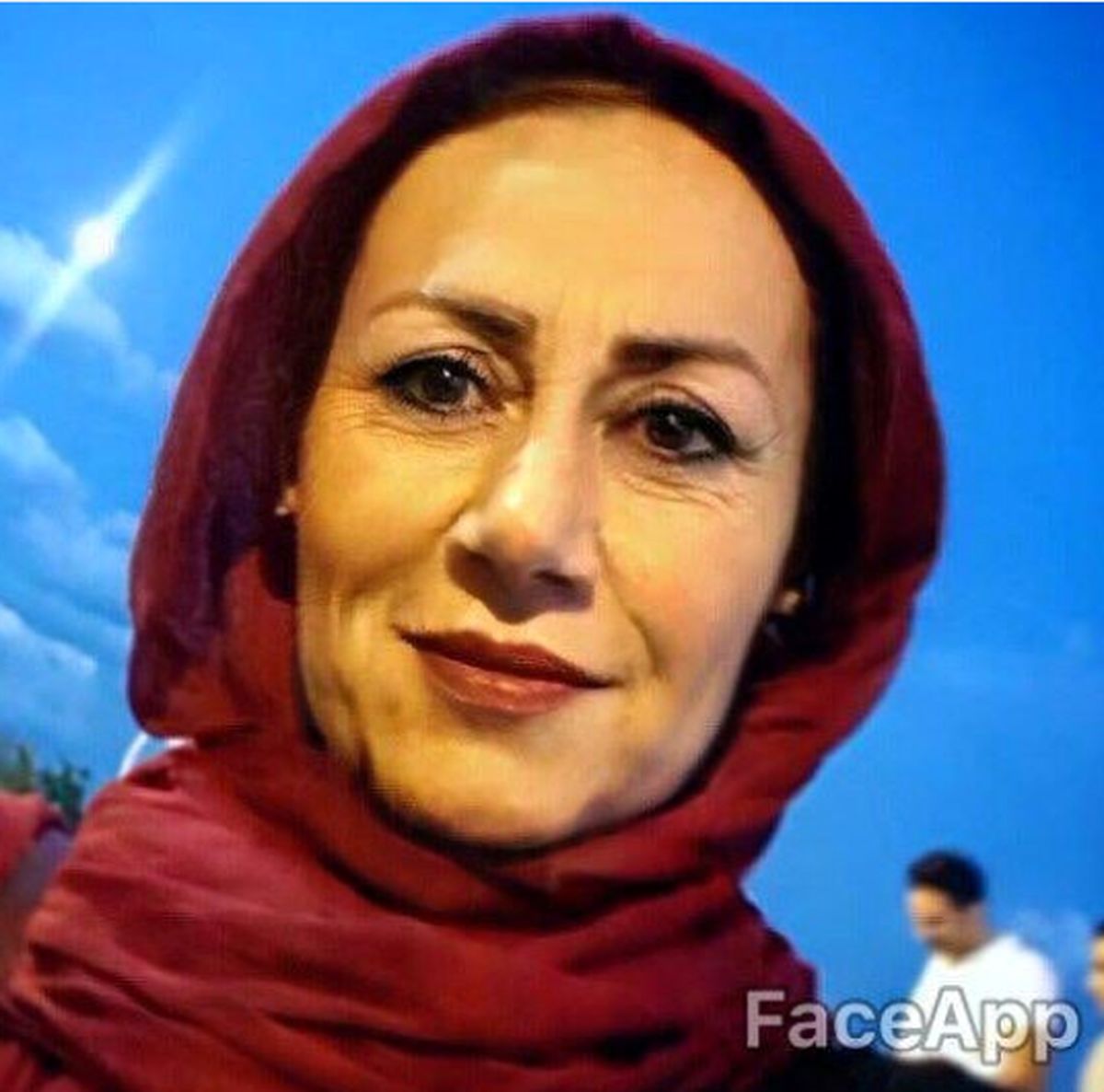 عکس عجیب پیری خاله قاصدک