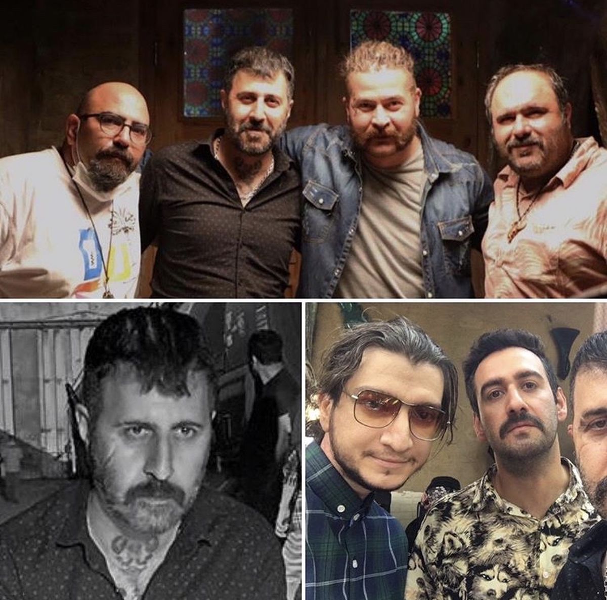 هومن حاجی عبداللهی با بچه های لب خط + عکس