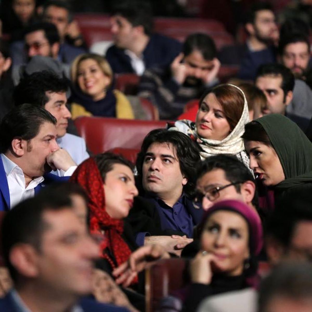 شوخی بامزه سامان احتشامی با همایش ها+عکس