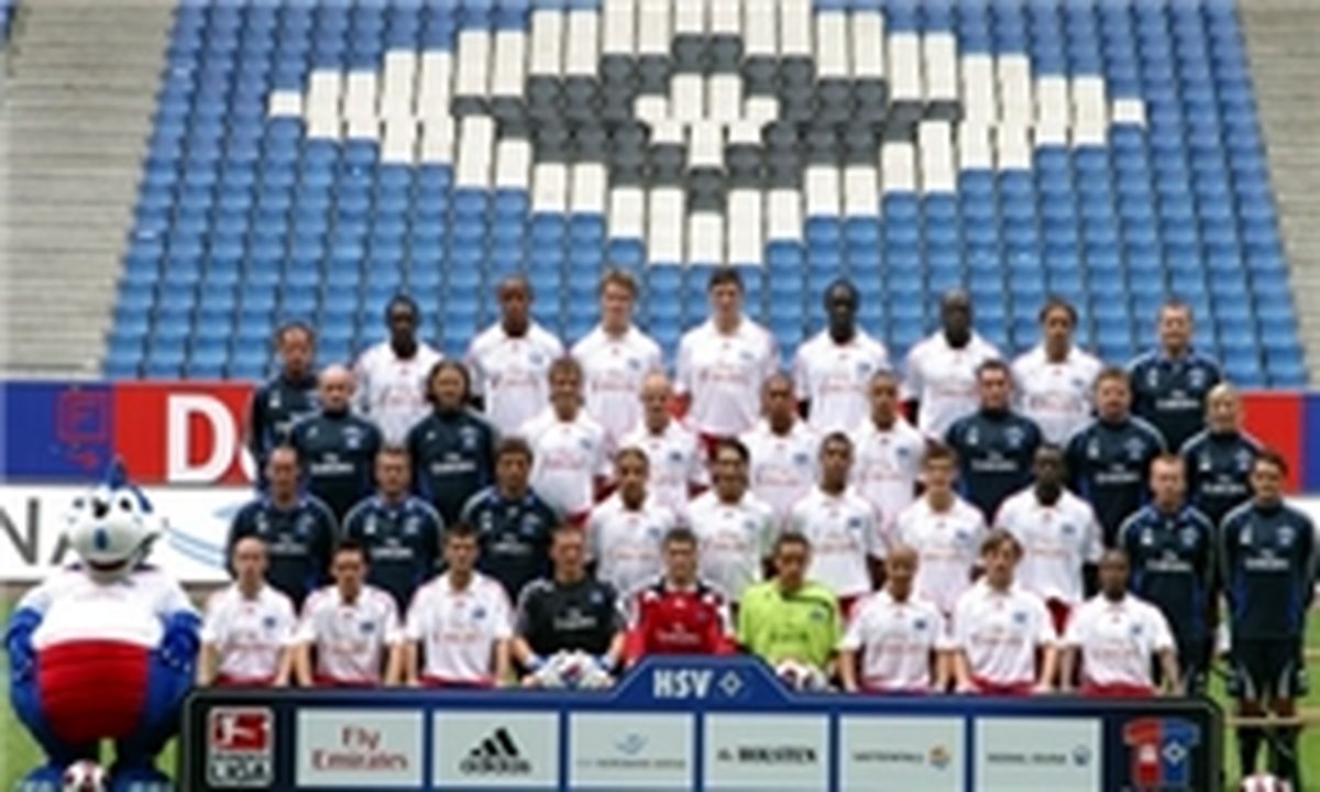 باشگاه هامبورگ برای بازی باپرسپولیس درتهران