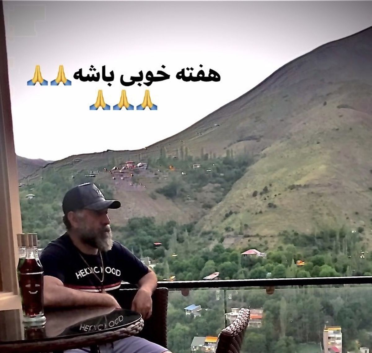 علی انصاریان در ویلای لاکچریش + عکس