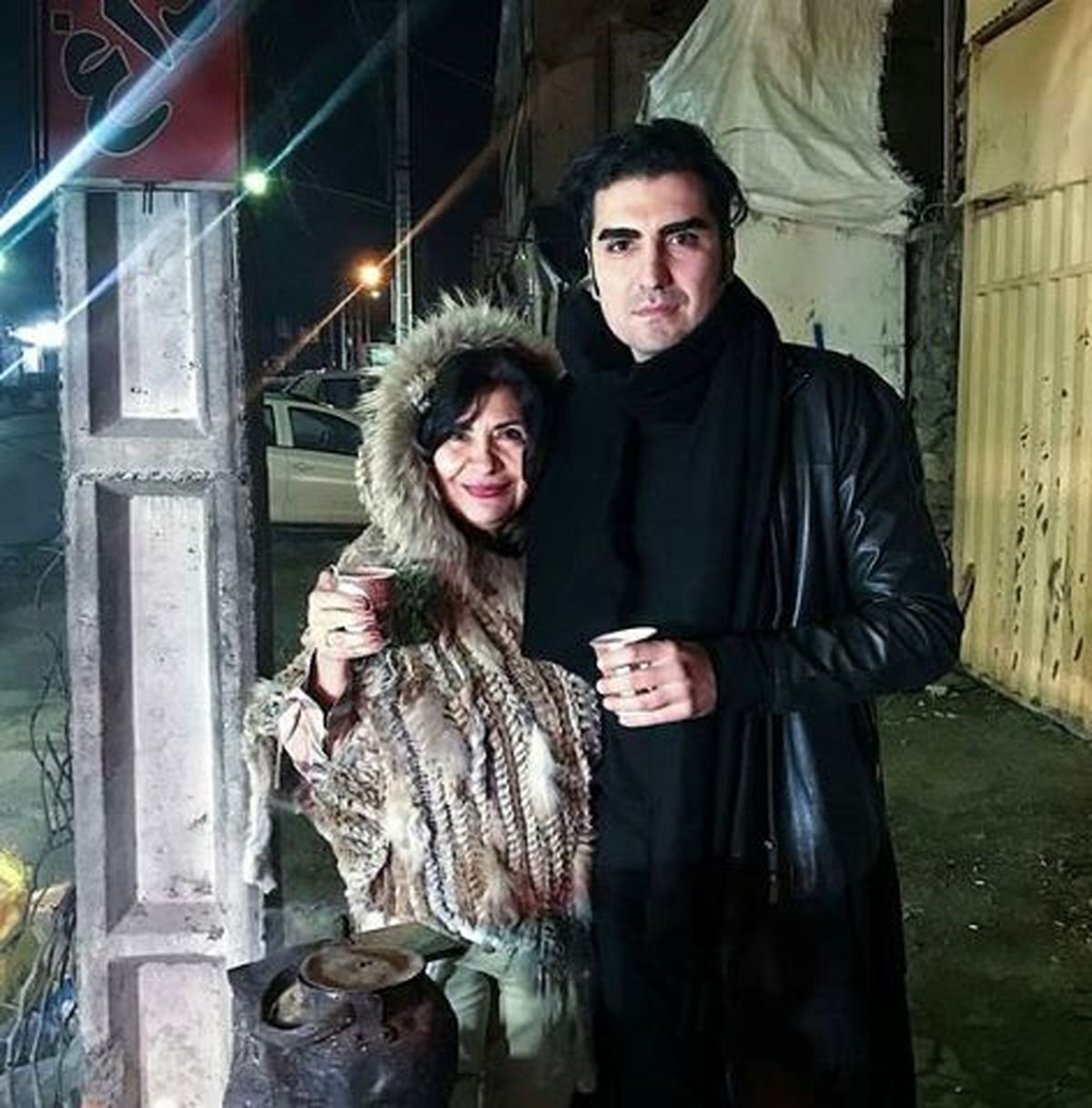 عکس همسر و پسر شهرام ناظری