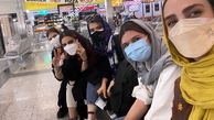سوگل طهماسبی و دوستانش در راه آبادان + عکس