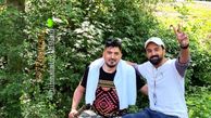 طبیعت گردی دو بازیگر جوان معروف + عکس