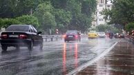 بارش باران در ۲۲ استان کشور / گرم‌ترین و خنک ترین نقطه ایران