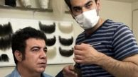حسن شکوهی زیر گریم + عکس