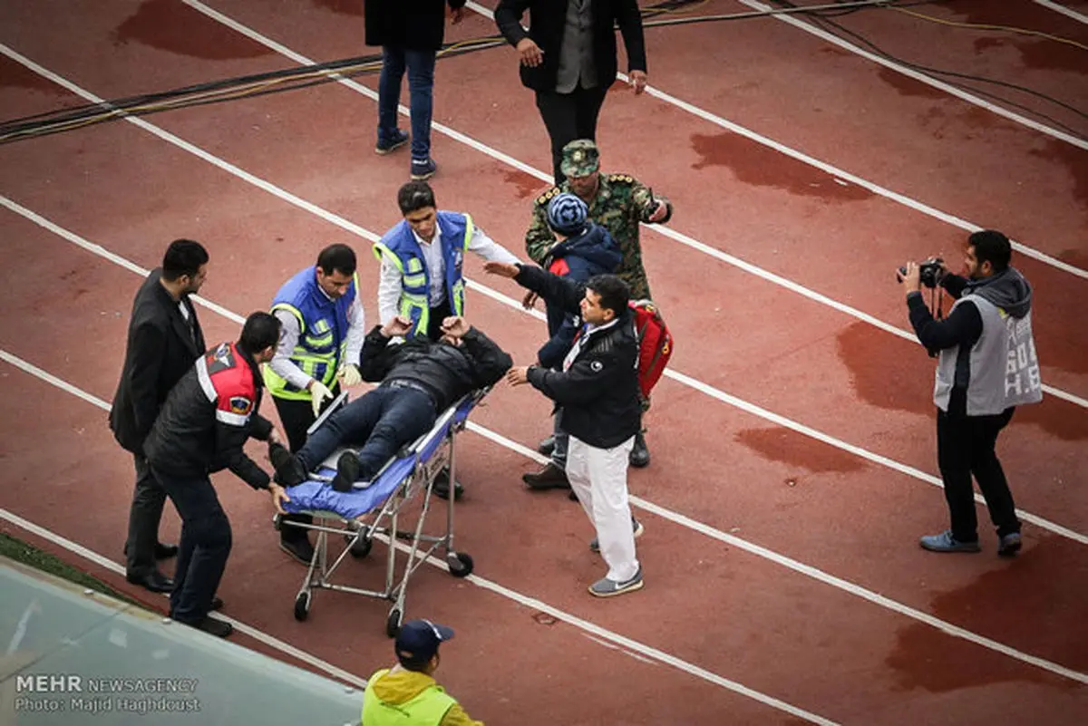 مصدومیت ۱۰۳ نفر در شهرآورد پایتخت