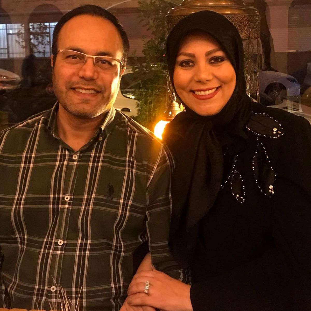 زندگی عاشقانه خانم مجری با همسرش+عکس
