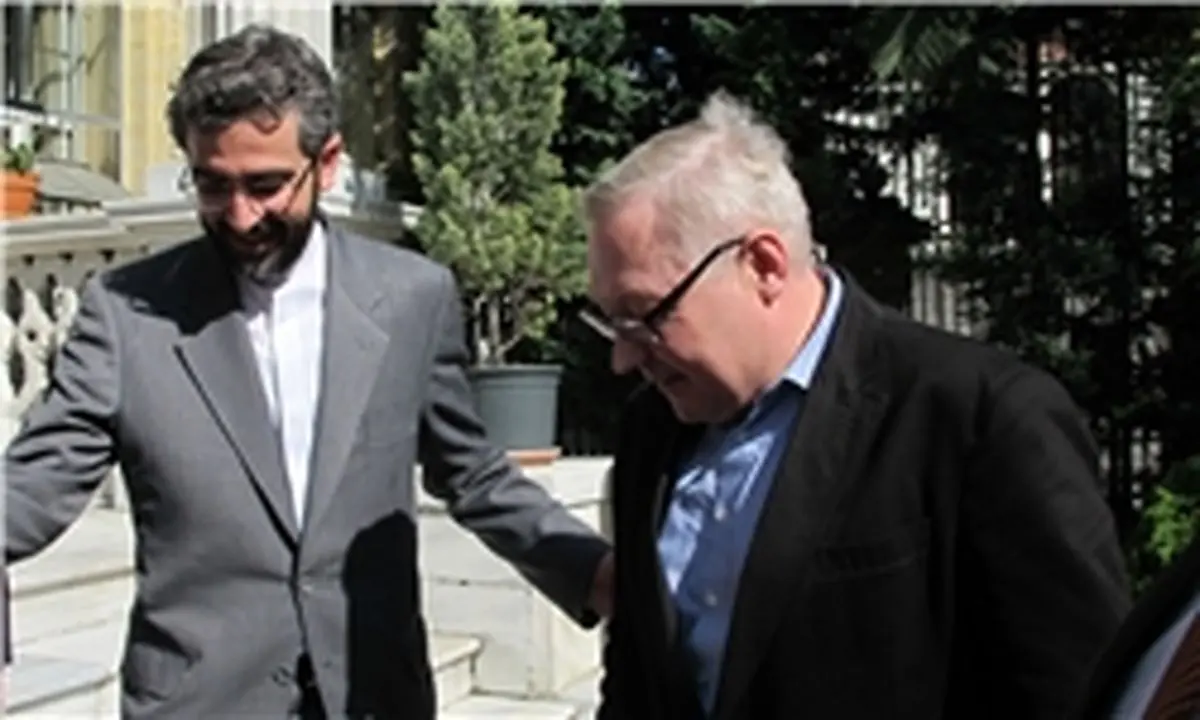 دیدار دوجانبه باقری و ریابکوف