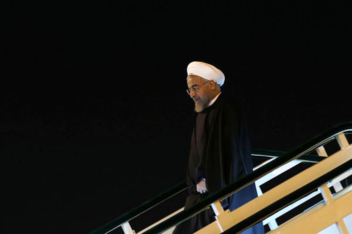 روحانی به تهران بازگشت