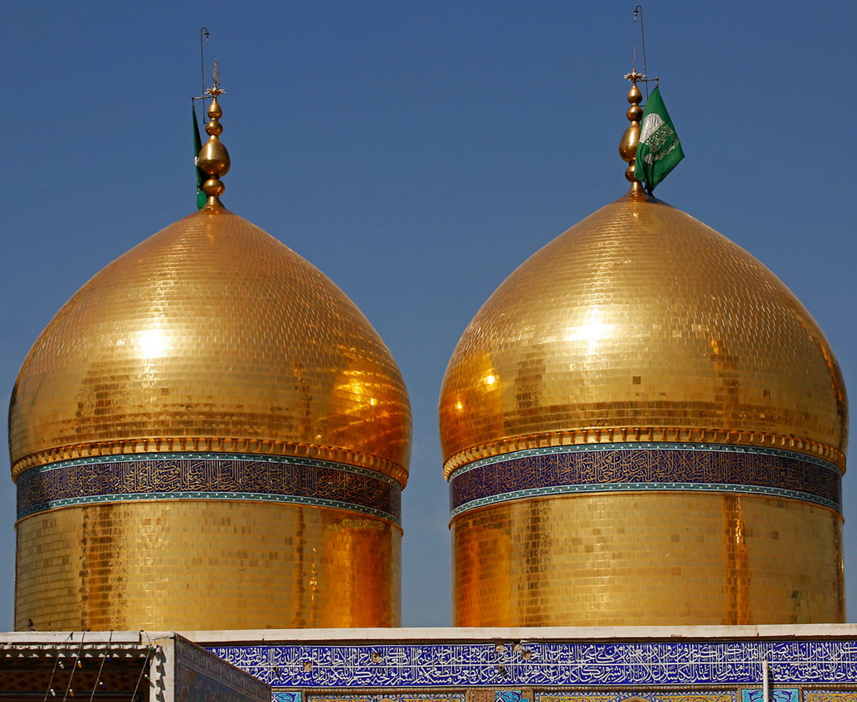 ادامه بازسازی حرم امامین جوادین(ع) +عکس