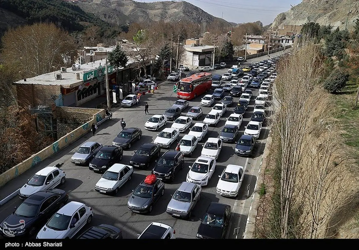 ترافیک در آزادراه‌های استان قزوین سنگین است