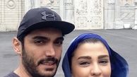 سیما خضرآبادی و‌همسرش + عکس