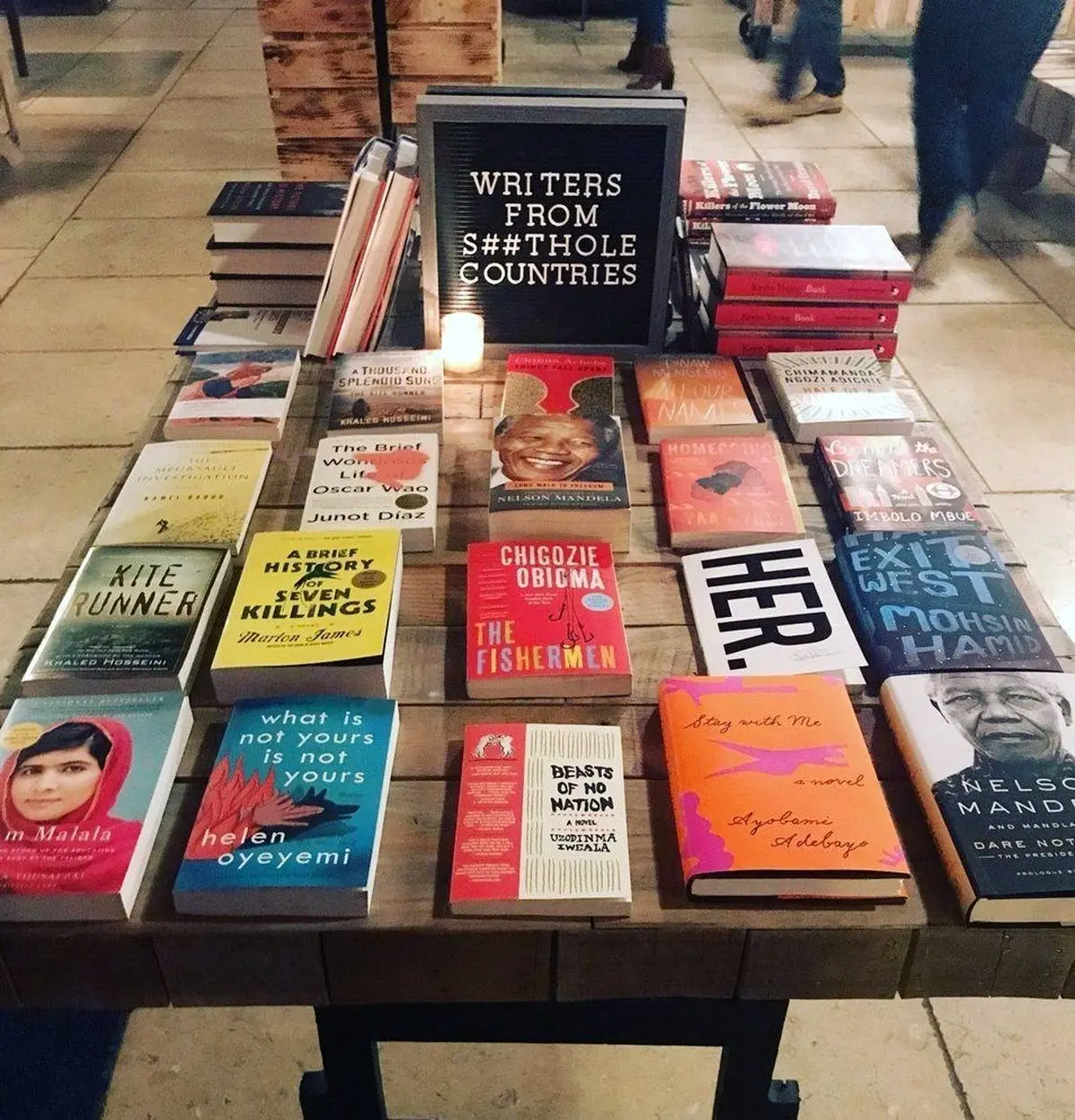 واکنشی جالب به توهین‌ تازه ترامپ به مهاجران/ عکس