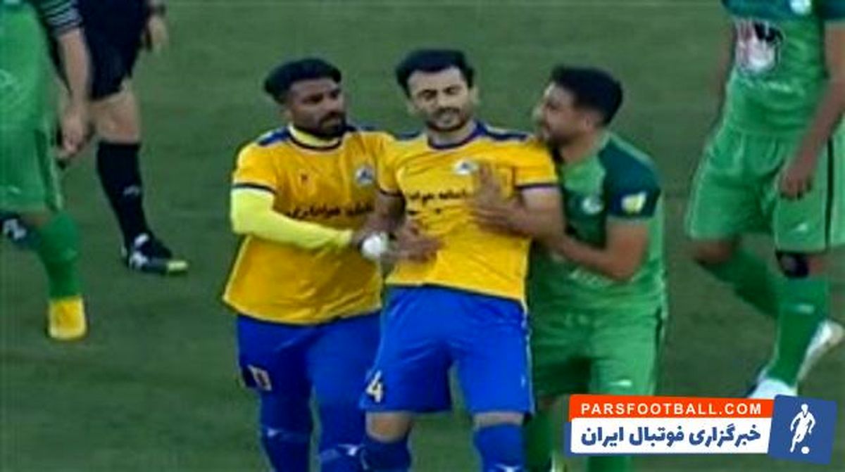 مدافع اخراجی نفت : بازیکنان حریف هم از اخراج من تعجب کردند !