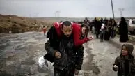 نجات اهالی موصل از دست داعش/تصاویر