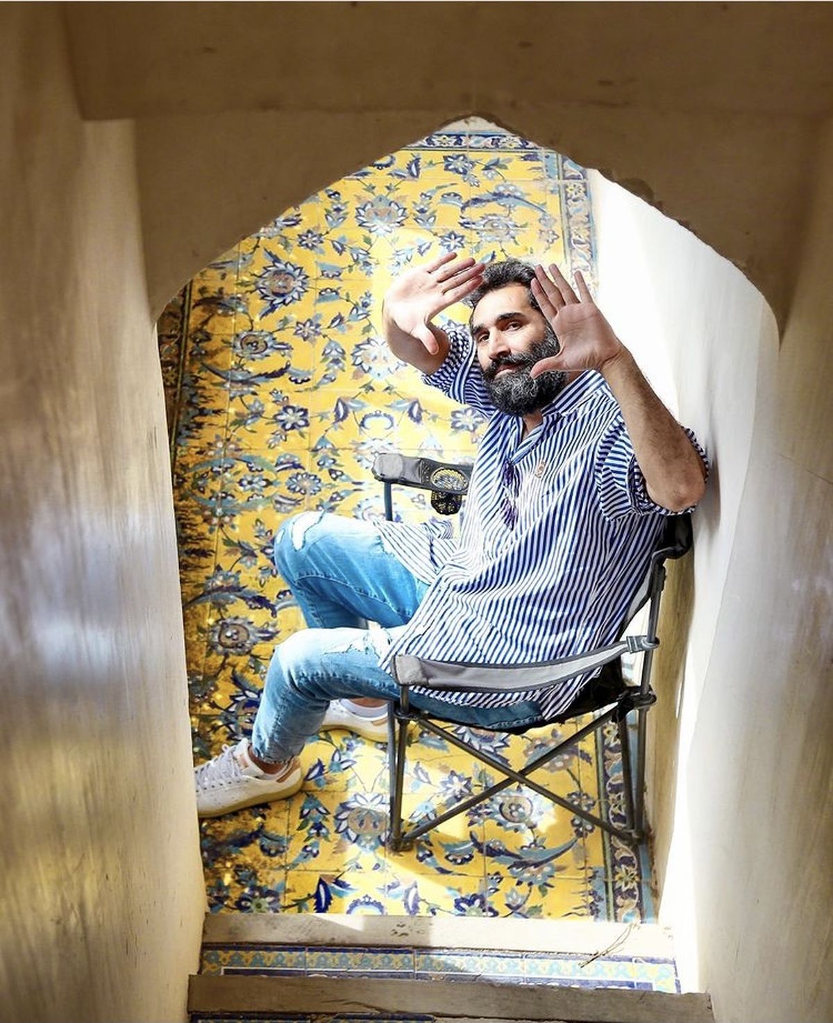 عکس جدیدی از هادی کاظمی