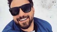  سلفی شاداب «بابک جهانبخش» با یارش