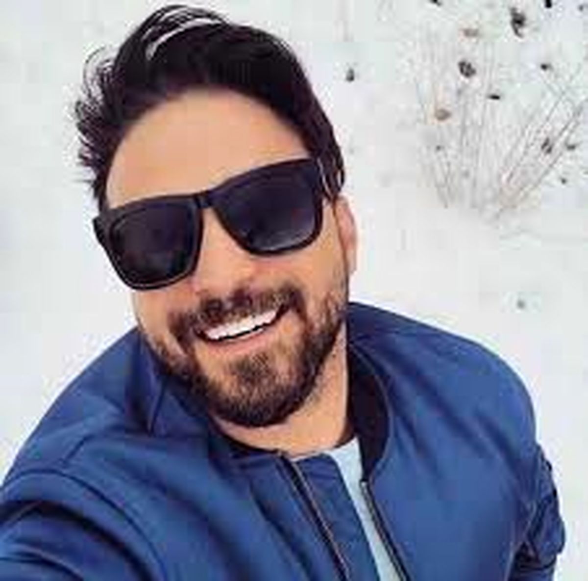 سلفی شاداب «بابک جهانبخش» با یارش
