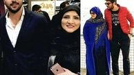 سینا مهراد و مادرش در فرودگاه + عکس