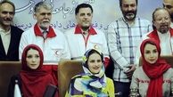  عکس شبنم قلی‌خانی با وزیر ارشاد