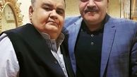 اکبر عبدی در کنار کارگردان مرحوم + عکس