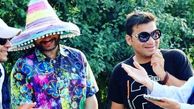رز رضوی در کنار رفقای اورژانسی اش + عکس