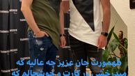 امیرحسین رستمی‌در یک مزون لباس + عکس