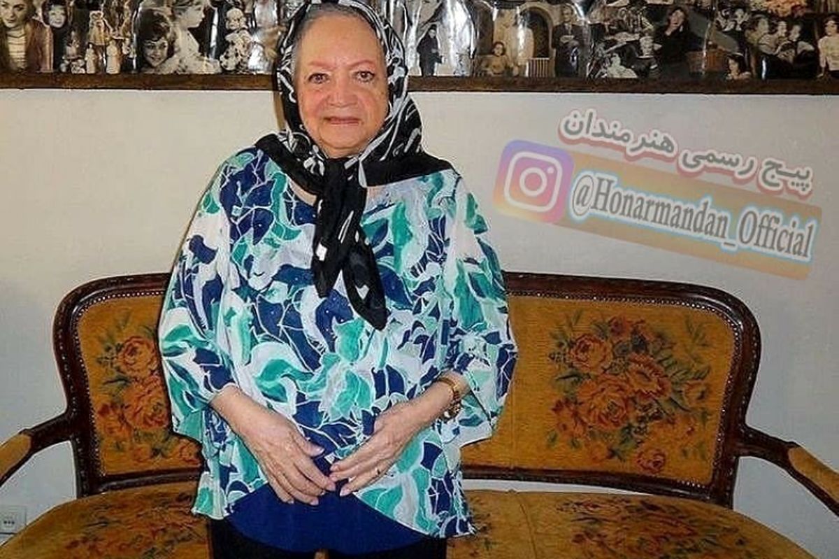 عکس بانوی مشهور پیشکسوت سینما
