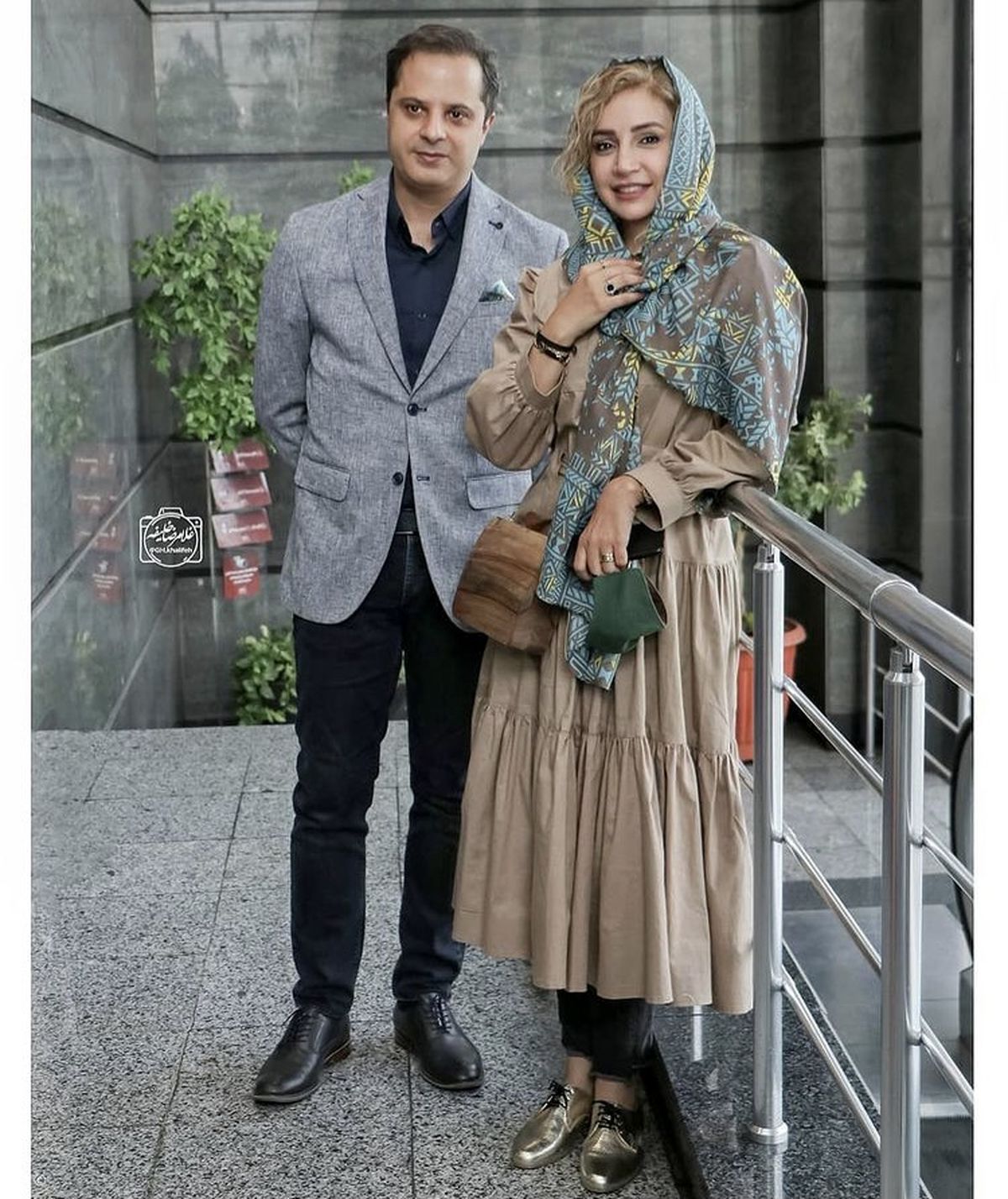 شبنم قلی خانی در کنار همسرش + عکس