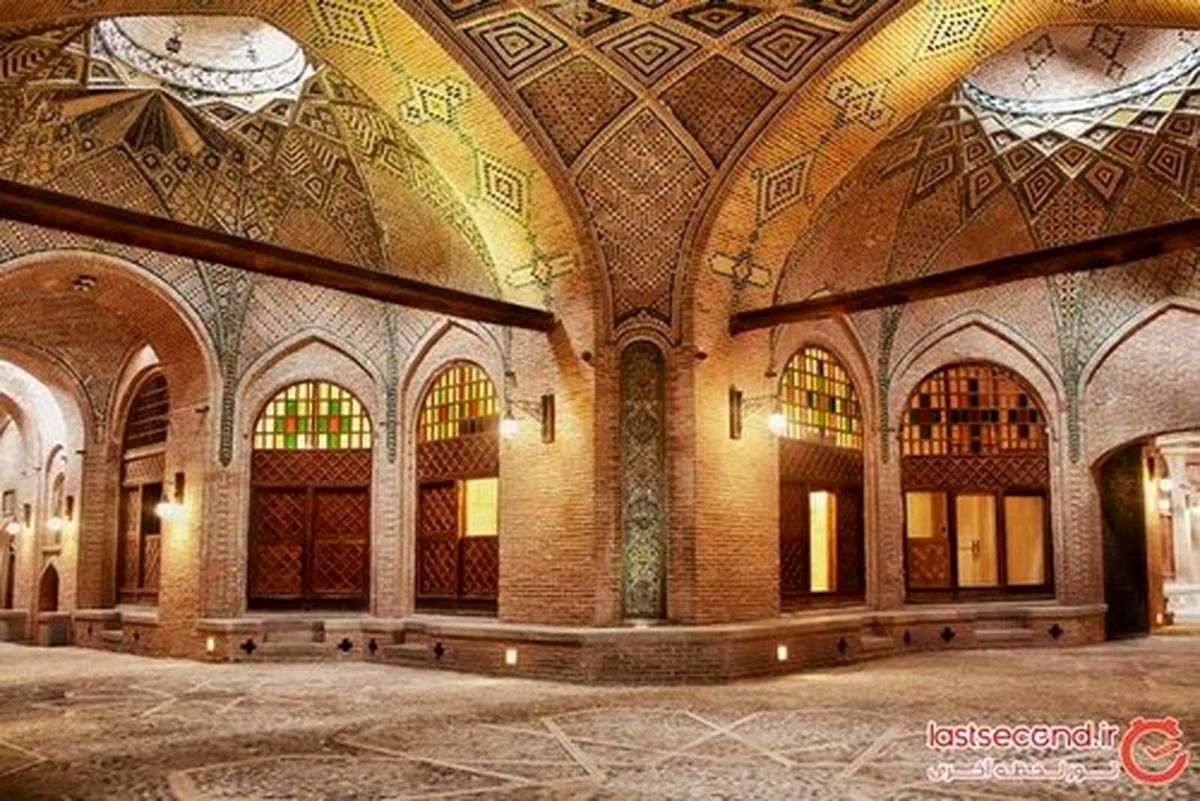 بزرگترین کاروانسرای سرپوشیده در قزوین (+عکس)