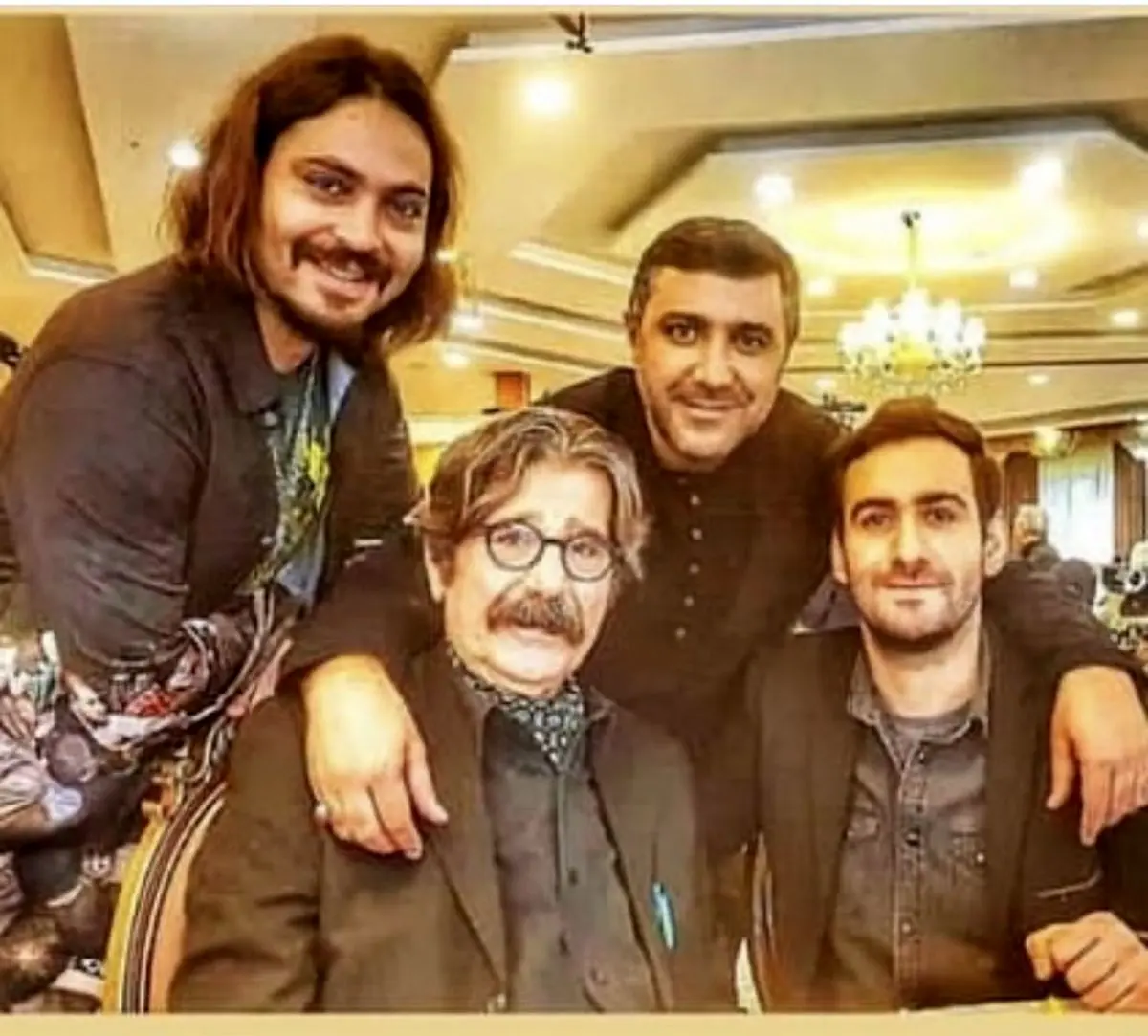 جمع مردان هیولایی در یک قاب + عکس