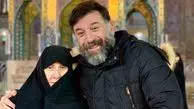 فوتبالیست مشهور و‌مادرش در مشهد + عکس