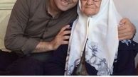 مجید اخشابی عزادار عمه اش شد + عکس