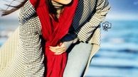 ژست جذاب الناز حبیبی در کنار دریا+عکس