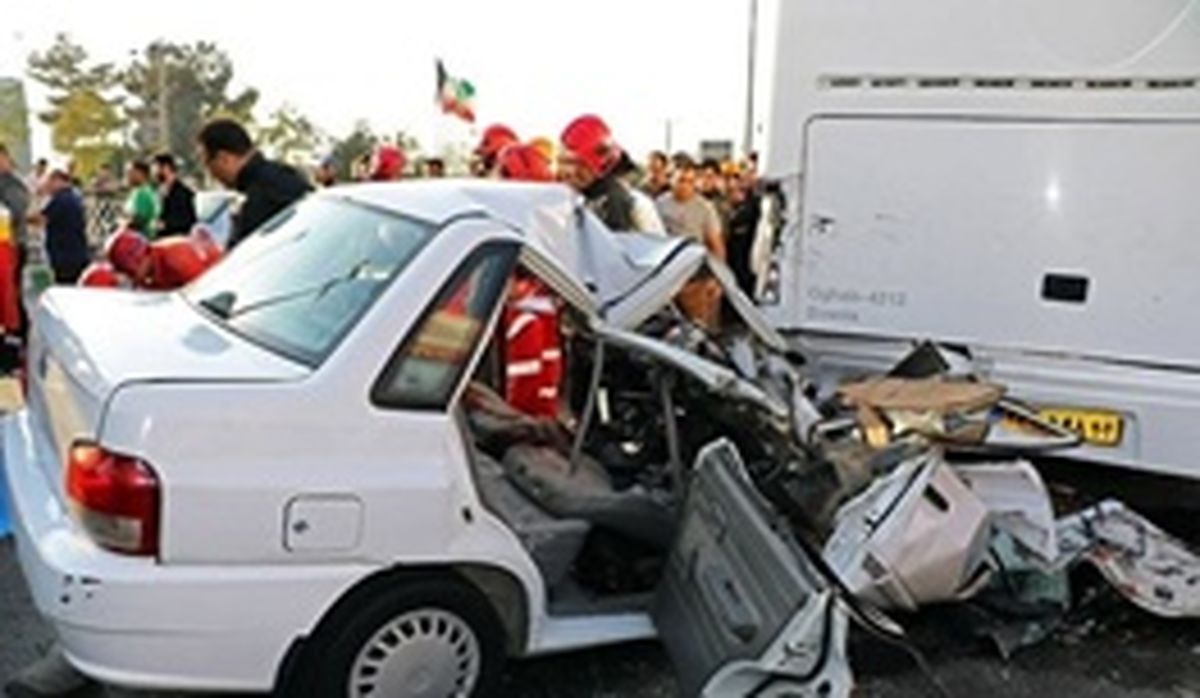  68 درصد سوانح رانندگی در نوروز مربوط به خودروهای سواری بود