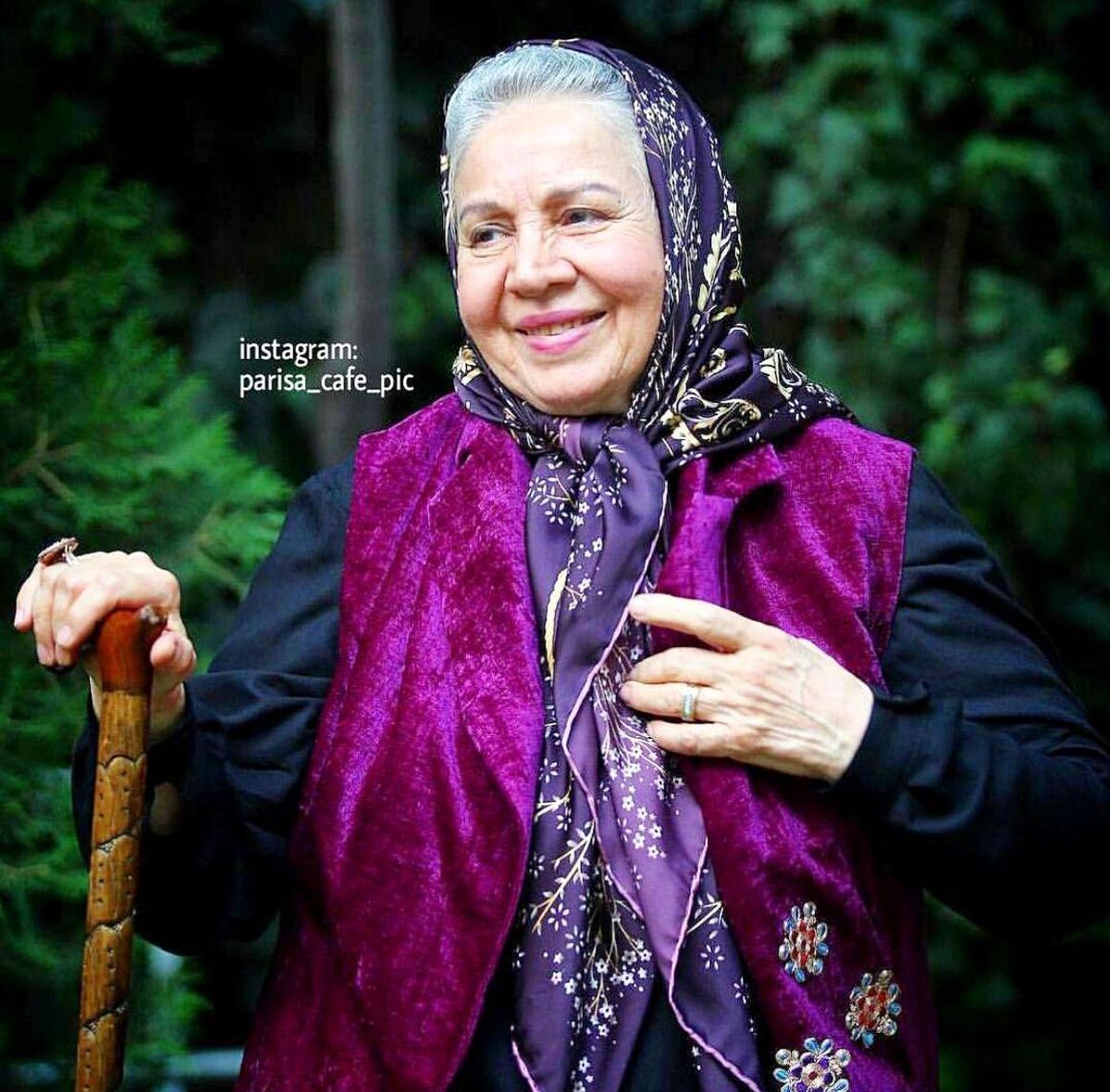 تیپ خوشرنگ و شاد مادربزرگ مهربان فیلم ها+عکس