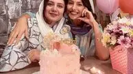 جوانه دلشاد در تولد دوستش + عکس