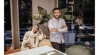 دریا مرادی دشت و همسرش در یک رستوران + عکس